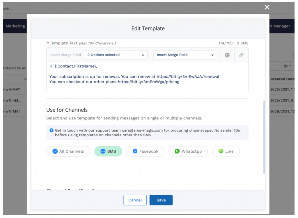 Edit template salesforce experience cloud improvement