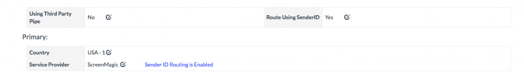 Enable Sender ID routing