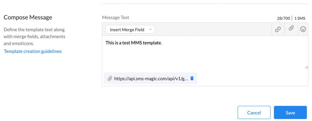 Edit Message Template2
