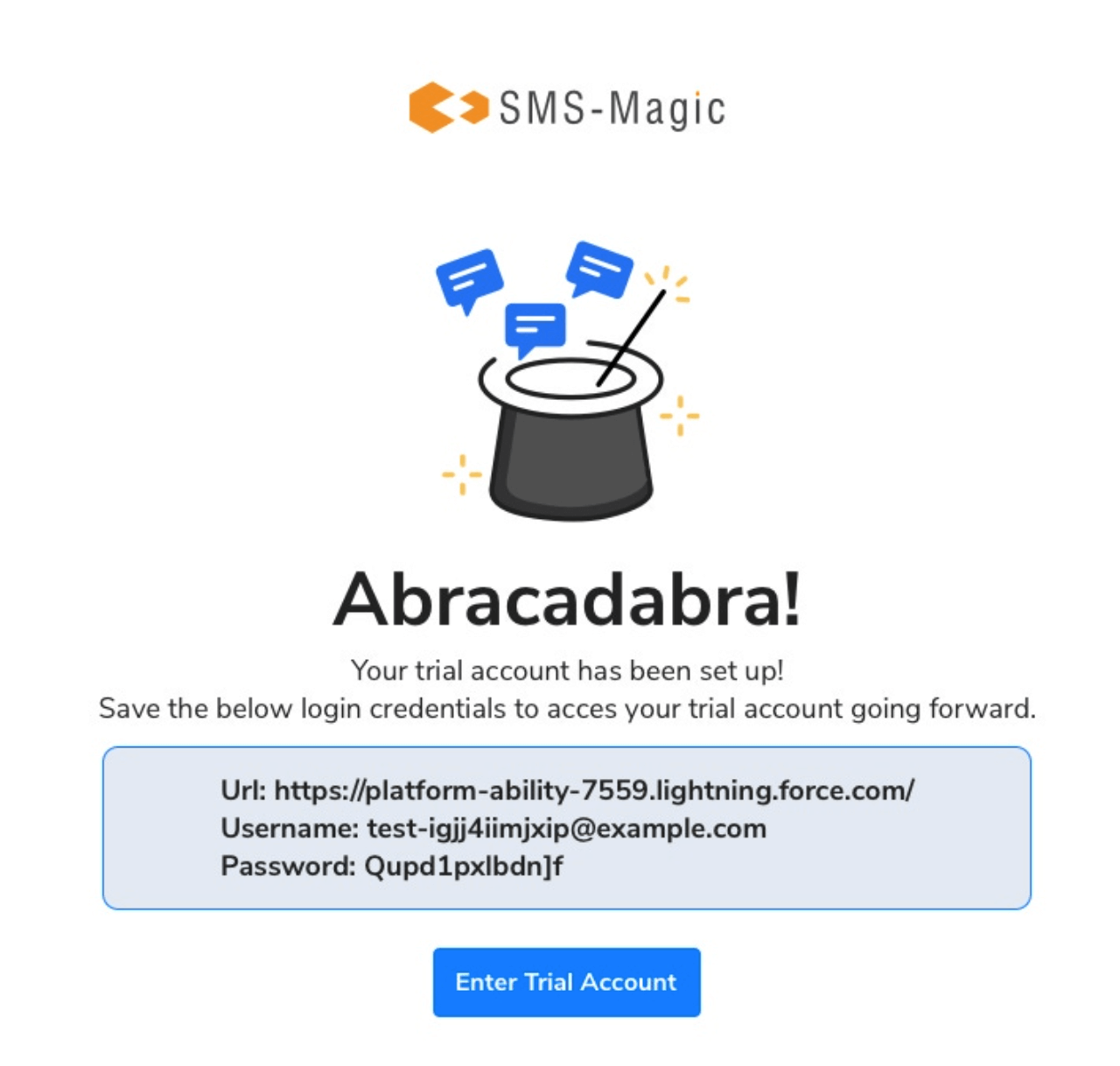 Free trial success