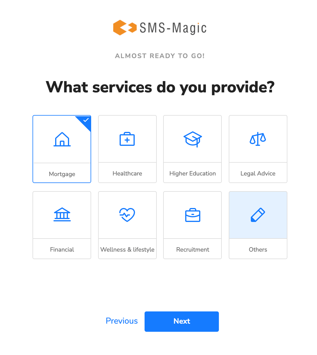 Select the industry