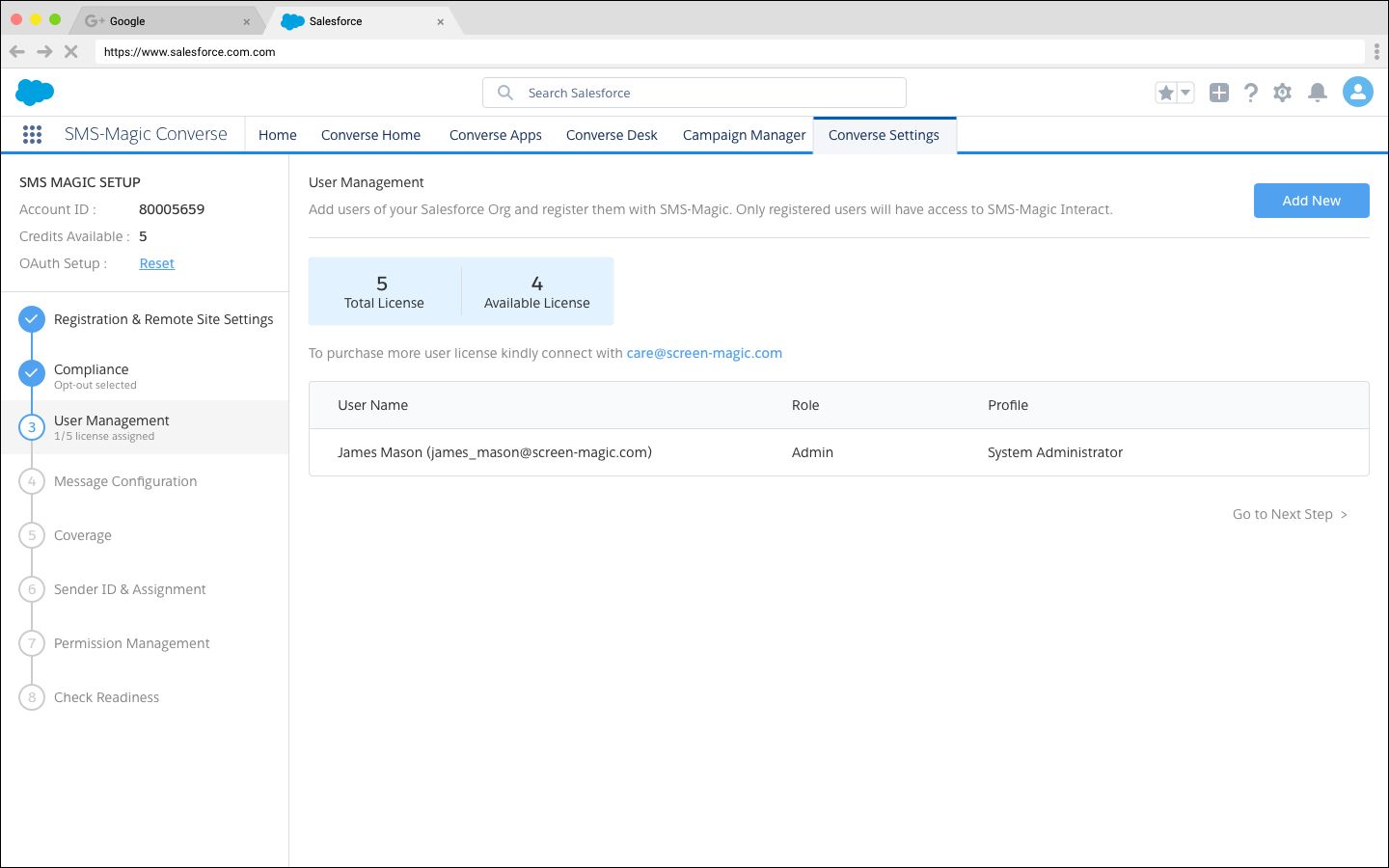 03-a User management screen