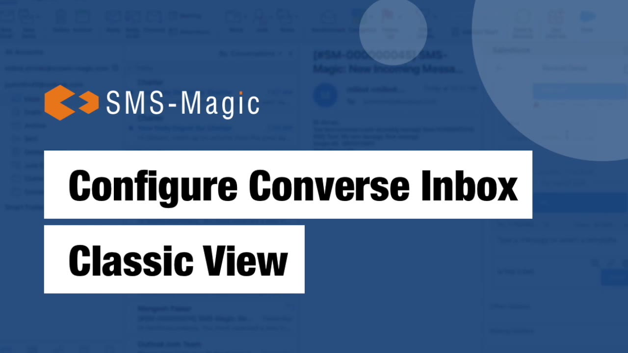 Configure Converse Inbox on Classic Side Panel