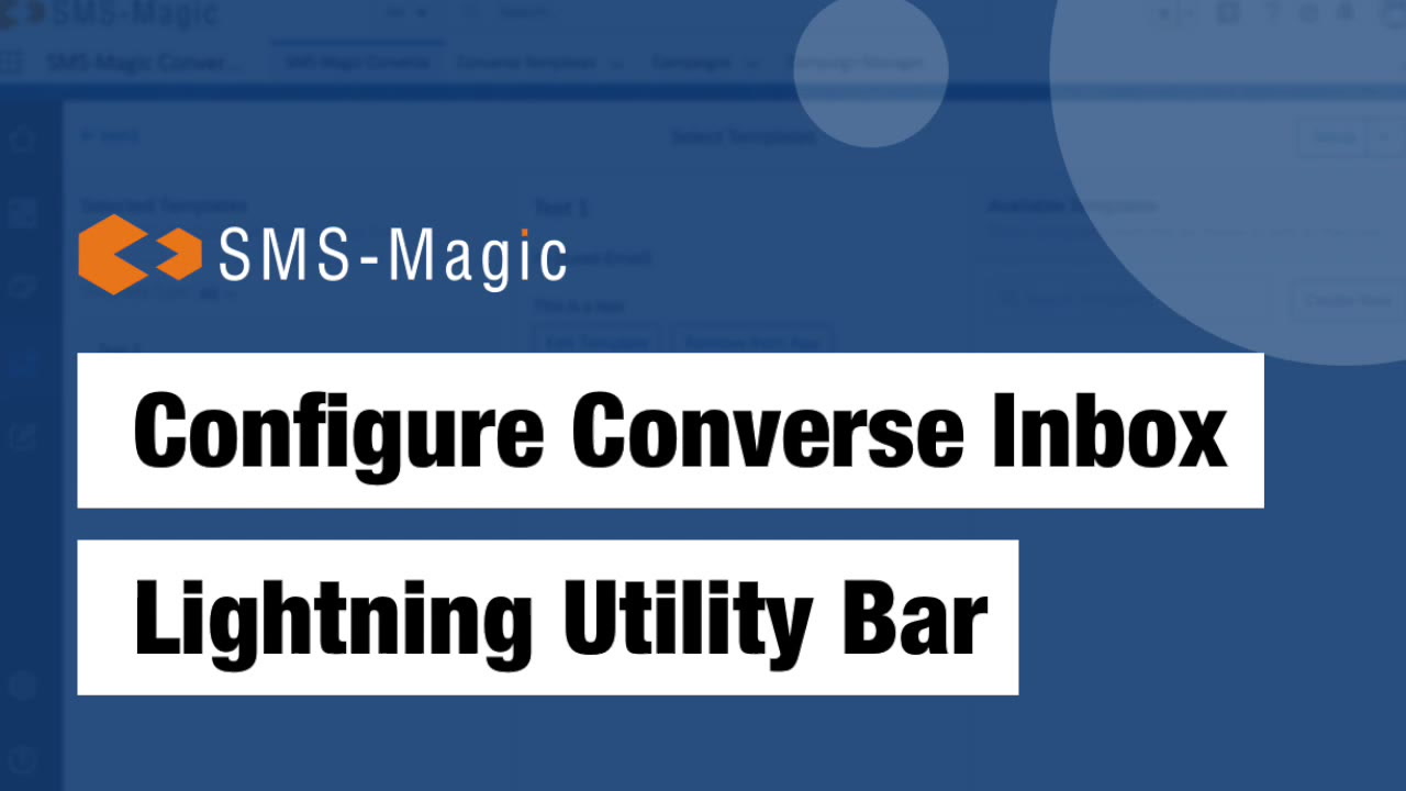 Configure Converse Inbox on Lightning Utility Bar