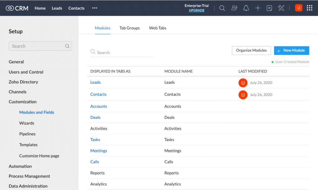 ZohoCreator Get Data View