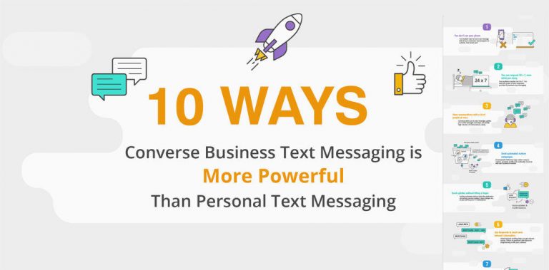 Business Text Messaging Vs. Personal SMS Messages