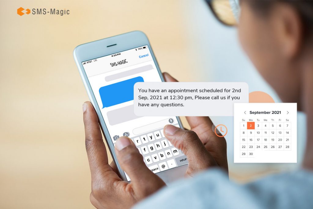 Appointment reminder SMS - Use Messaging.