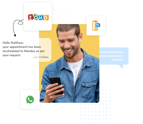 Zoho Text Solution SMS-Magic