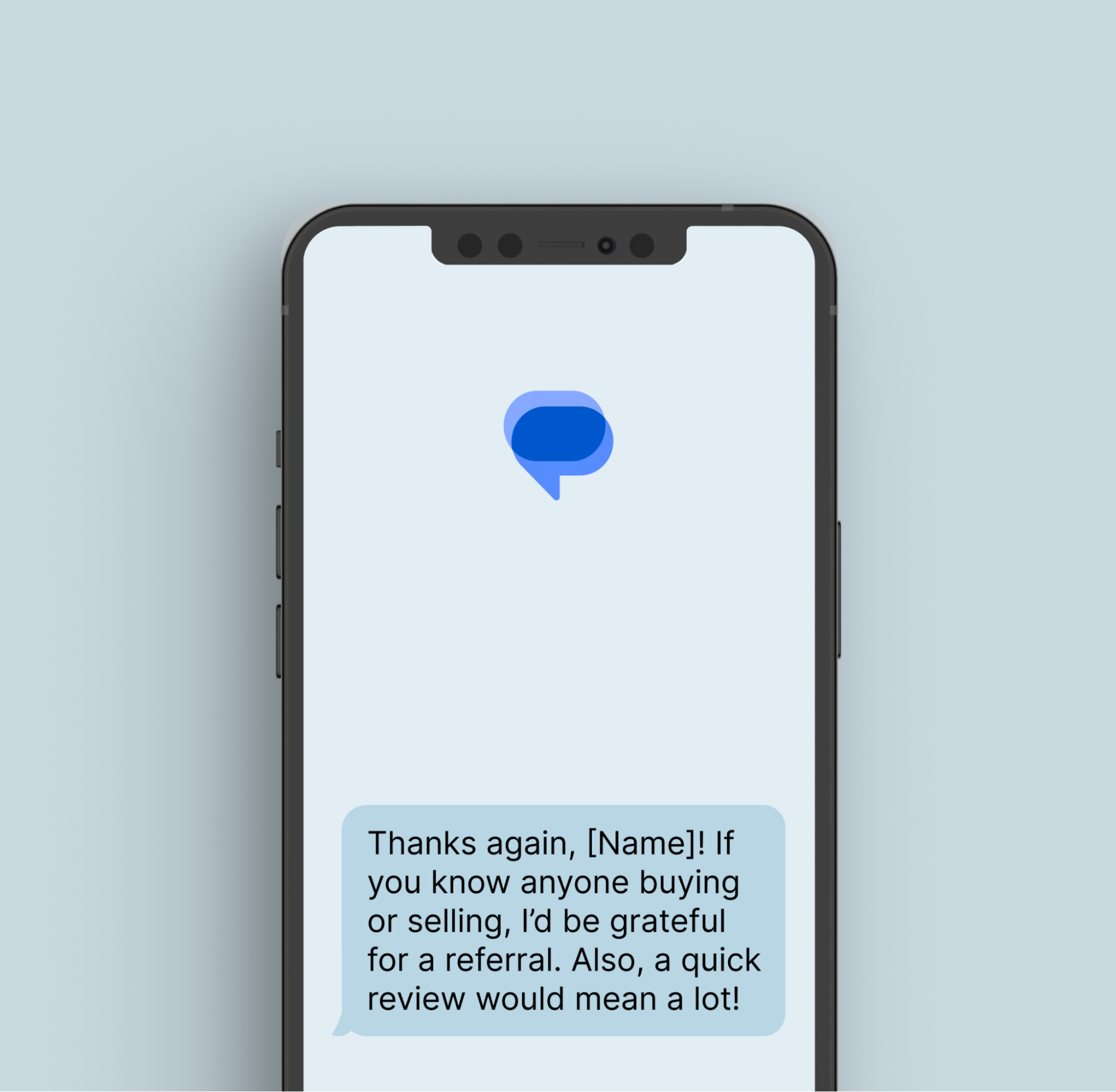 ask for a testimonial