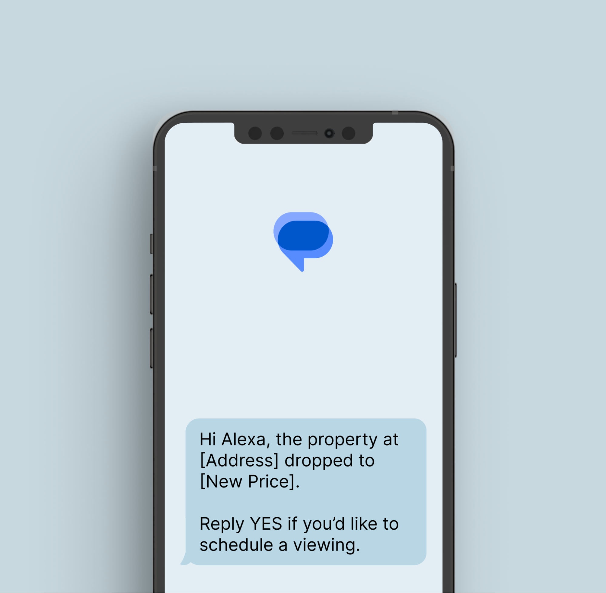 price drop text