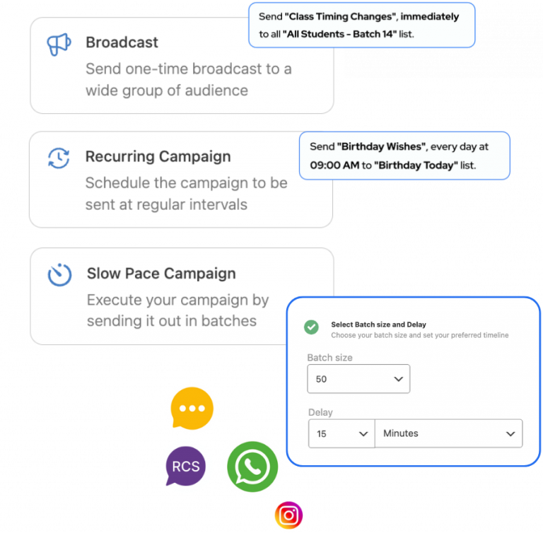 Bulk & Campaign Messaging